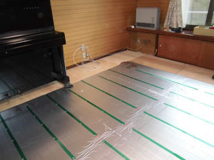 大田区　床暖房工事