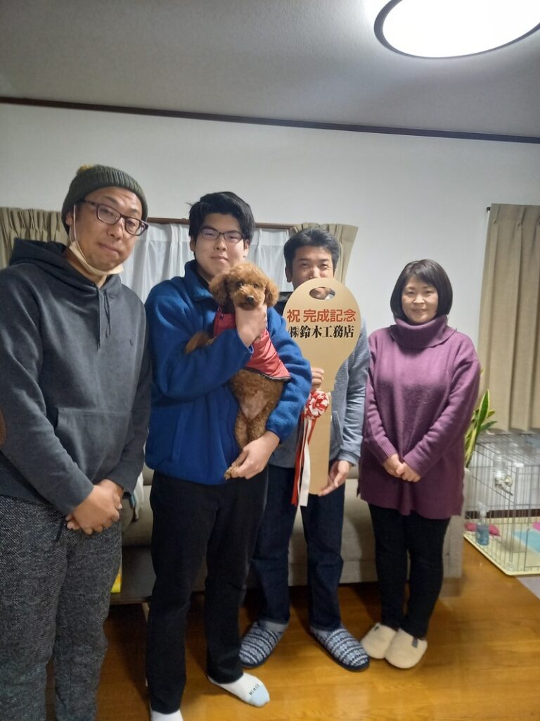 明るく暖かいお家になりました(*^^*)